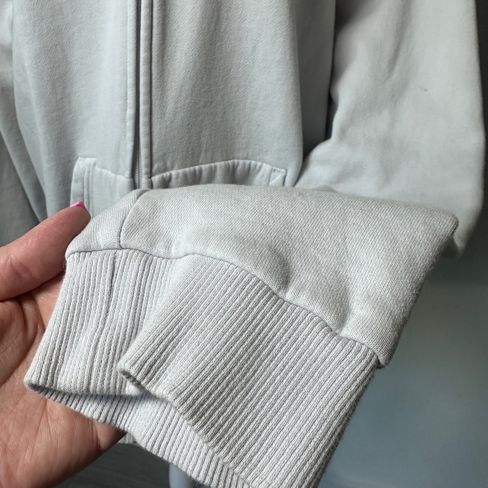 Men’s Under Armour Rival Light Gray Cotton Hoodie size XXL - Picture 7 of 12